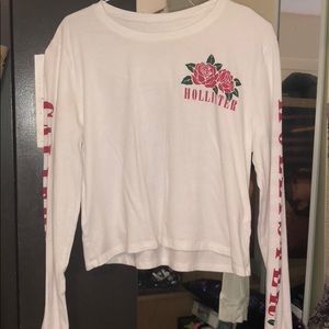 Hollister long sleeve logo shirt